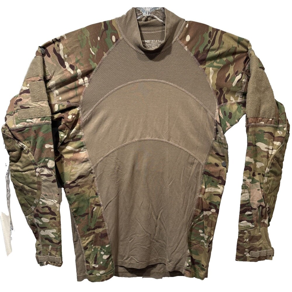 Flame Resistant US Army Combat Shirt Size Large OCP Multicam ACS Advanced FR